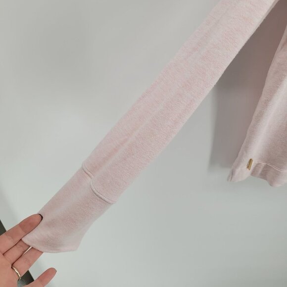 Lilly pulitzer Womens small pink Belinda pullover off shoulder long sleeve - Picture 2 of 10